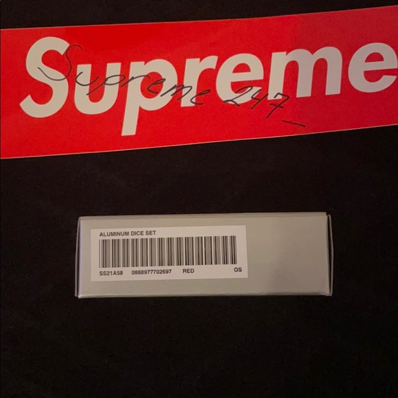 Supreme Aluminum Dice Set Ss2 | Poshmark